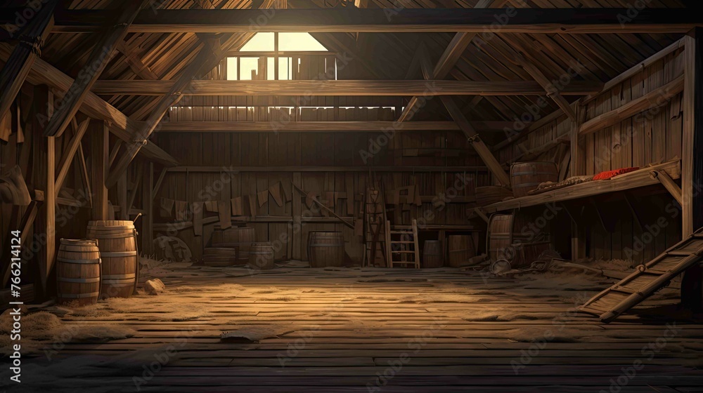 Old abandoned house. AI generated art illustration. Old abandoned house. AI generated art illustration.