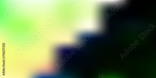 Dark multicolor vector blur template.
