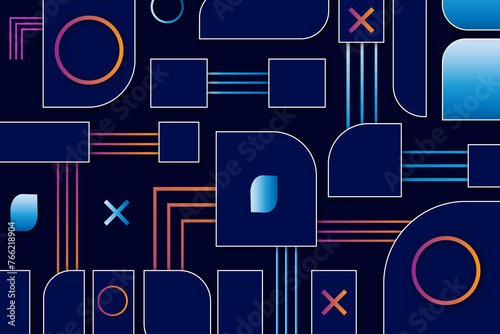 background with squares