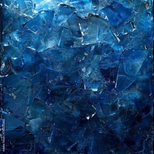 abstract blue background © Siniy