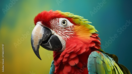 Parrot  creative animal concept
