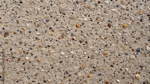 Concrete exposed aggregate texture background photo