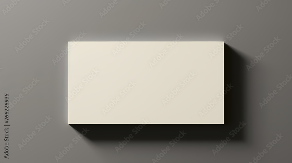 Simple and clean card mockup Simple and clean card mockup