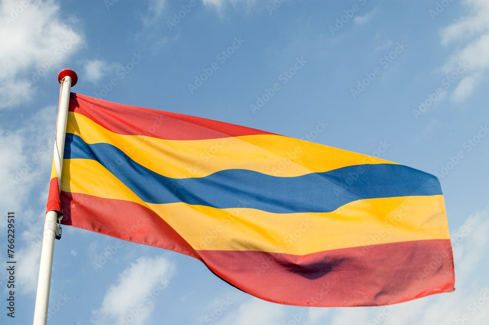 Obraz premium General stock image - Flag Overijssel.