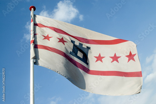 General stock image - Flag Drenthe