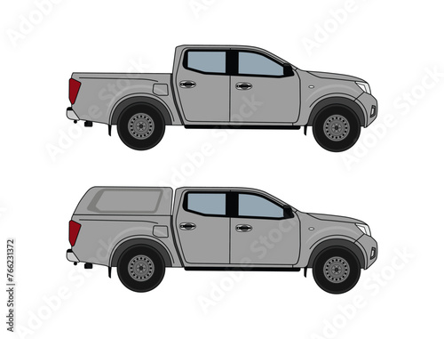 Pickup vehicle