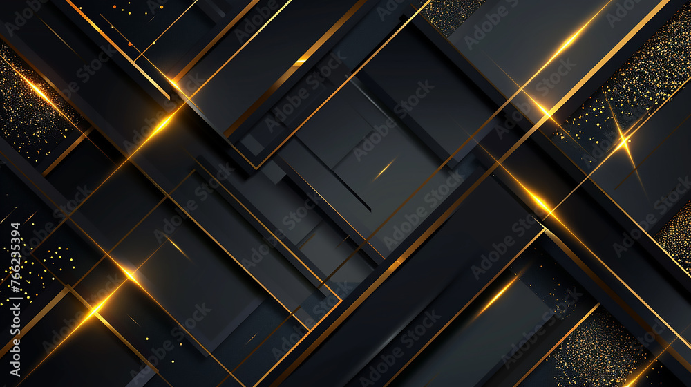 black and gold wave luxury digital background. gold lines curved wavy sparkle with copy space for text. Luxury style template design. black and gold wave luxury digital background. gold lines curved wavy sparkle with copy space for text. Luxury style template design.