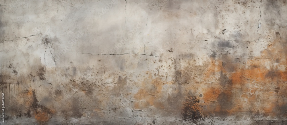 A close up of a weathered wood wall covered in rust stains, creating a unique pattern that resembles a natural landscape with grass and soil textures A close up of a weathered wood wall covered in rust stains, creating a unique pattern that resembles a natural landscape with grass and soil textures