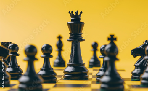 Queen's Rule: Symbolic Leadership in Chess