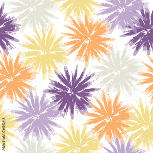  Collage contemporary seamless pattern.