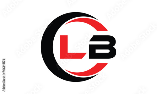 LB initial letter circle icon gaming logo design vector template. batman logo, sports logo, monogram, polygon, war game, symbol, playing logo, abstract, fighting, typography, minimal, wings logo, sign