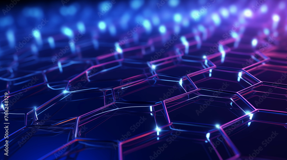 Futuristic glowing digital abstract network. Futuristic glowing digital abstract network.