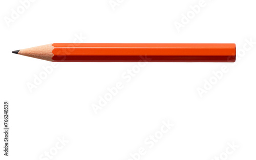 Precise Writing Pencil Isolated On Transparent Background PNG.