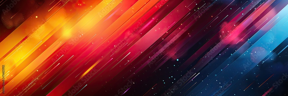 Straight lines abstract colorful background