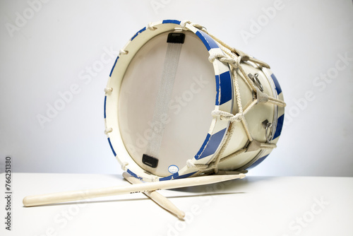 Marching Drum isolated on white background