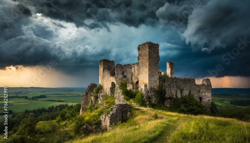 Castillo en ruinas photo