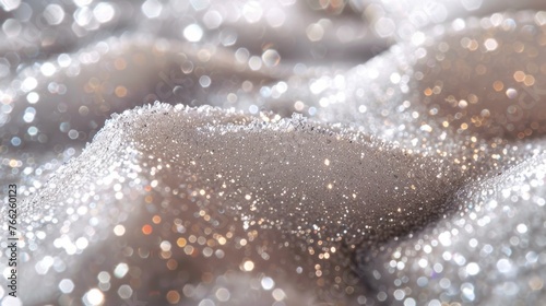 Sparkling Glitter Close-Up