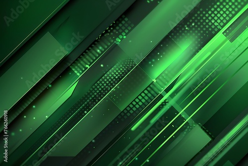 Green corporate abstract background.