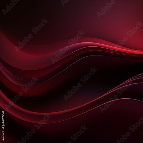 colorful wavy wave aesthetic background with copy space for text © Celina