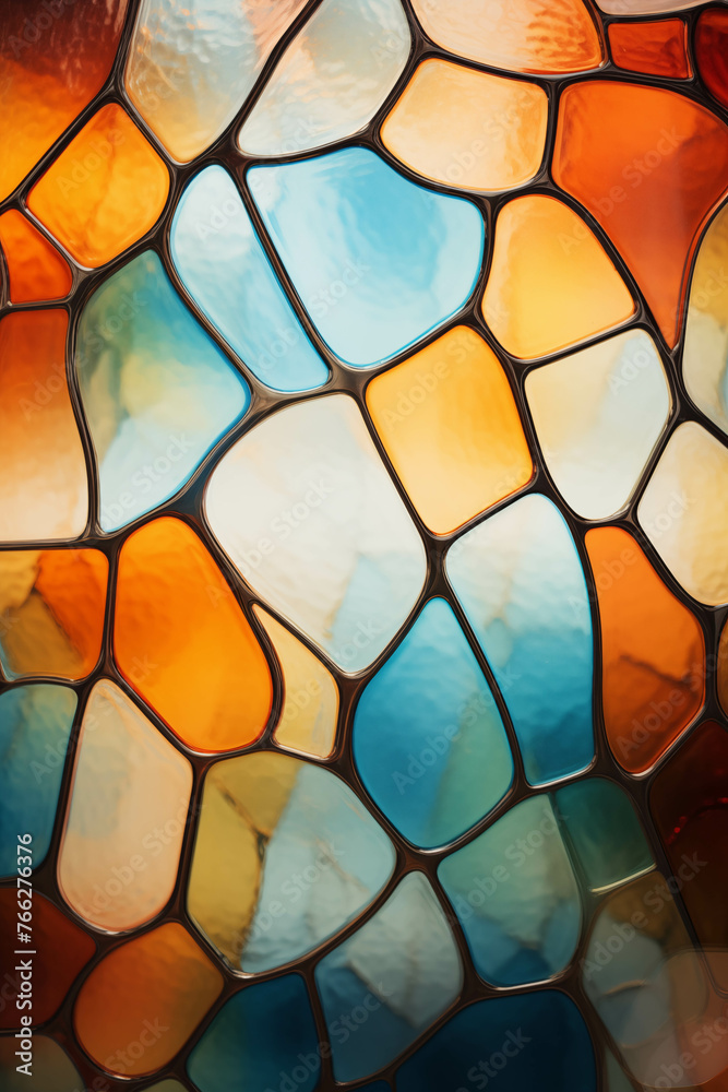 Colorful glass pattern background image. Colorful glass pattern background image.