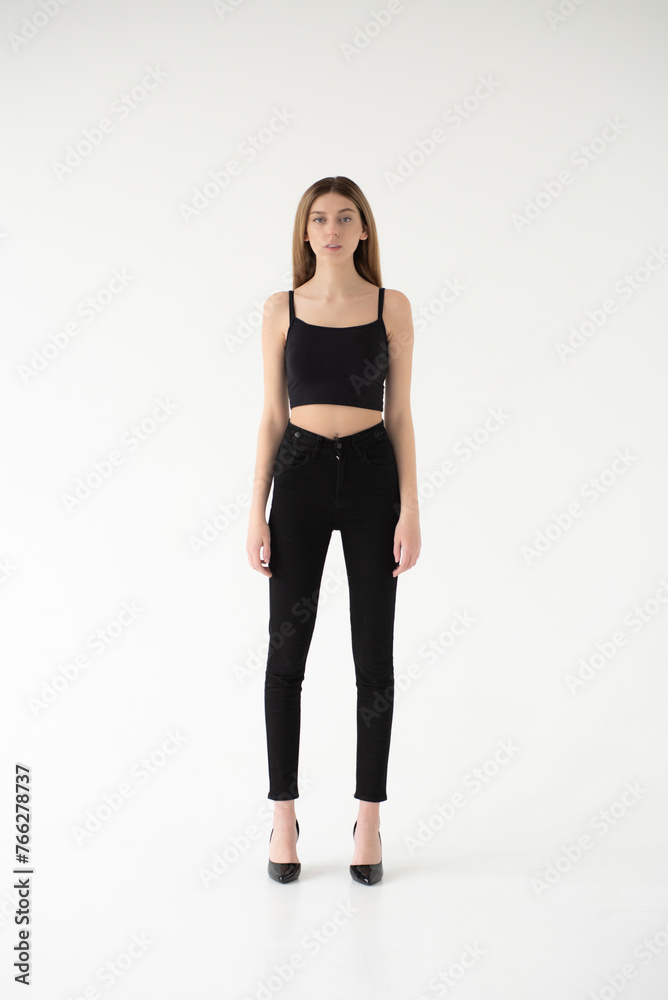 Woman model test, snapshot, polaroid Woman model test, snapshot, polaroid