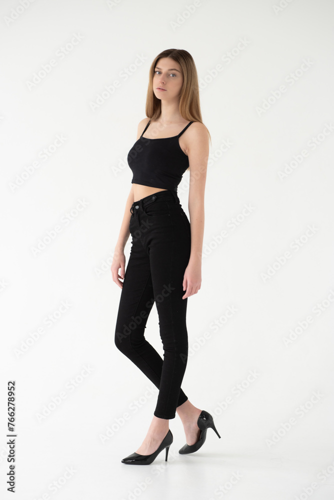 Woman model test, snapshot, polaroid Woman model test, snapshot, polaroid