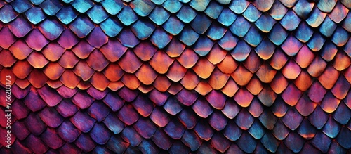 A closeup of a vibrant purple snake skin texture with a mesh of violet, magenta, and purple hues, creating a mesmerizing pattern resembling wire fencing