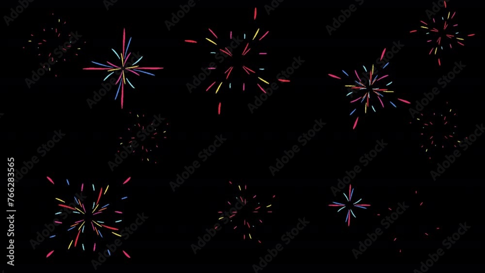 Confetti Explosion Loop Confetti Explosion Loop