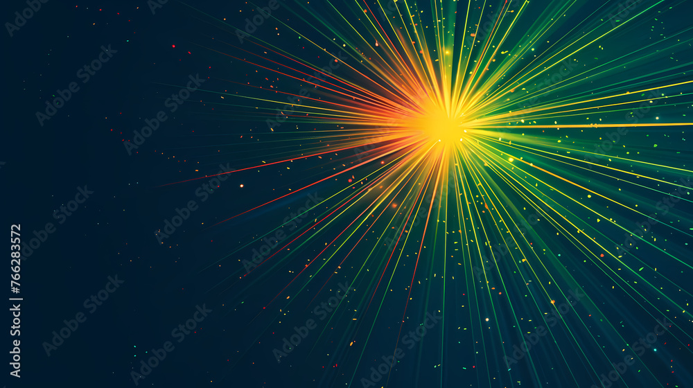 minimalist neon starburst minimalist neon starburst