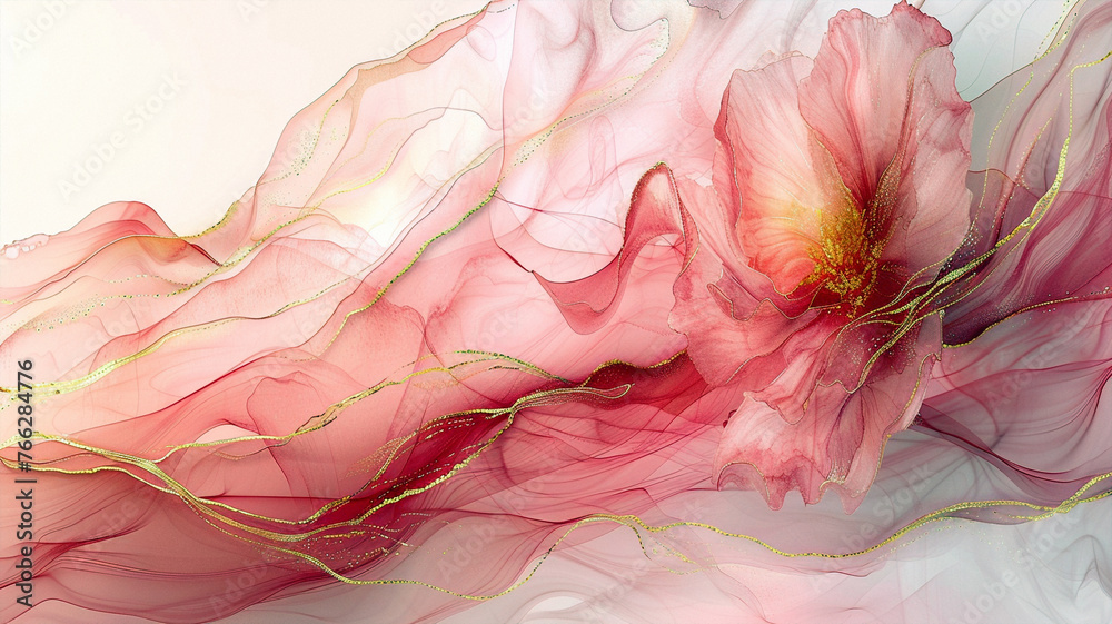 diagonal abstract marble waves green blue pink gold colors painting wallpaper . Beautiful simple AI generated image in 4K, unique. diagonal abstract marble waves green blue pink gold colors painting wallpaper . Beautiful simple AI generated image in 4K, unique.