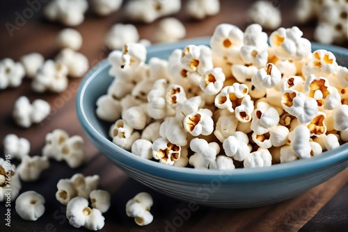 bowl filled with popcorn