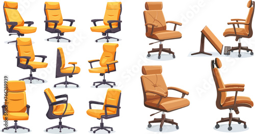 Cartoon office chair