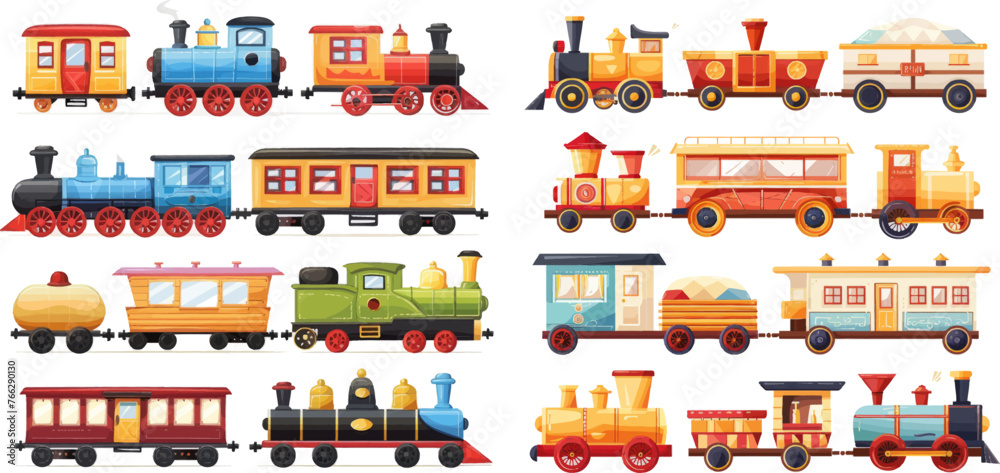 Funny colorful vehicle models Funny colorful vehicle models