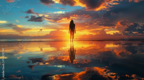 Person Standing Near Ocean
