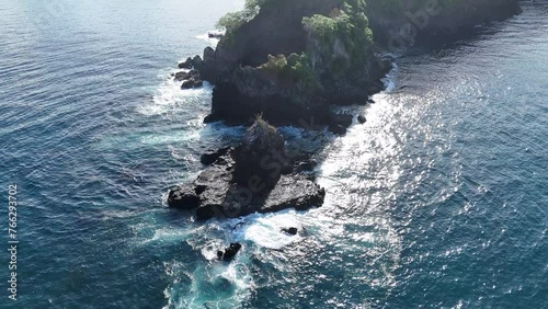 Coral in the middle of the sea - Lombok people call it Taket photo