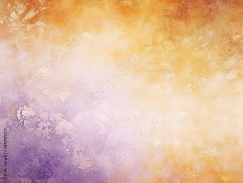 Beige purple orange, a rough abstract retro vibe background template or spray texture color gradient