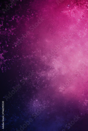 Black purple pink, a rough abstract retro vibe background template or spray texture color gradient