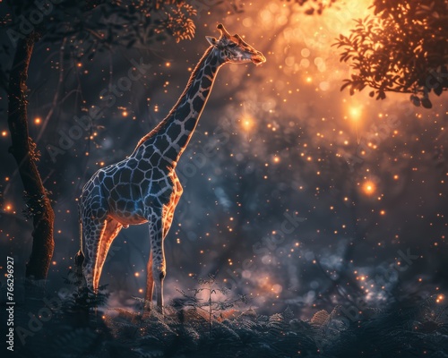 Edge computing forests host giraffe pilgrimages