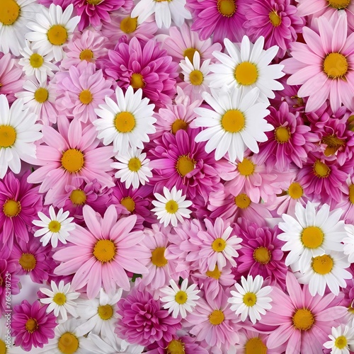 pink and white flowers