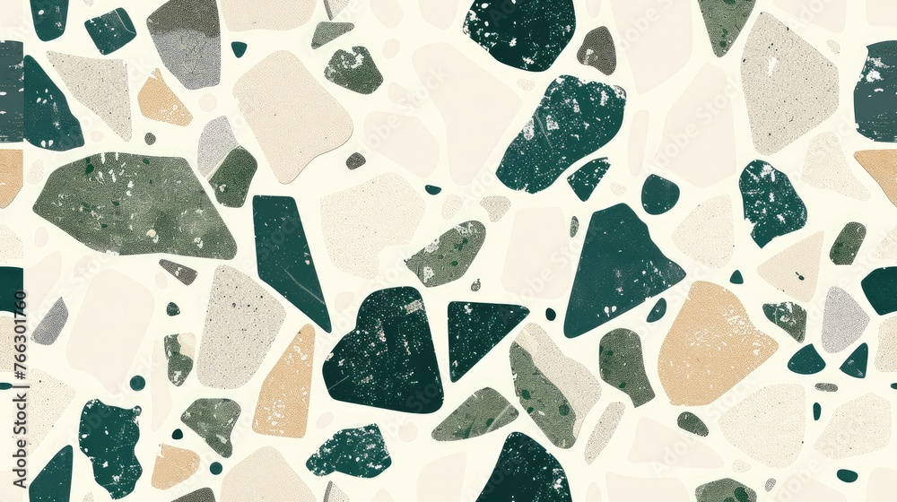 Terrazzo stone in earth colors background pattern Terrazzo stone in earth colors background pattern