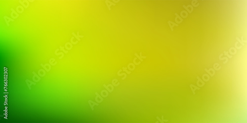 Light green, yellow vector abstract blur texture.