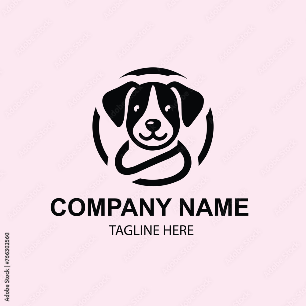 vector pet logo design vector pet logo design