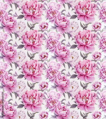 peony  peony repeated patterns  seamless background  seamless floral background  floral background  seamless tile  flower background