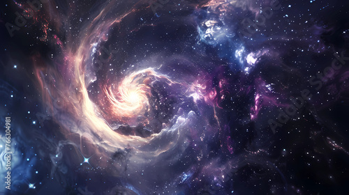 Cosmic Swirls and Nebulae
