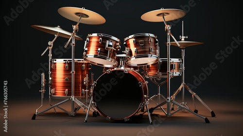 Drum set UHD wallpaper