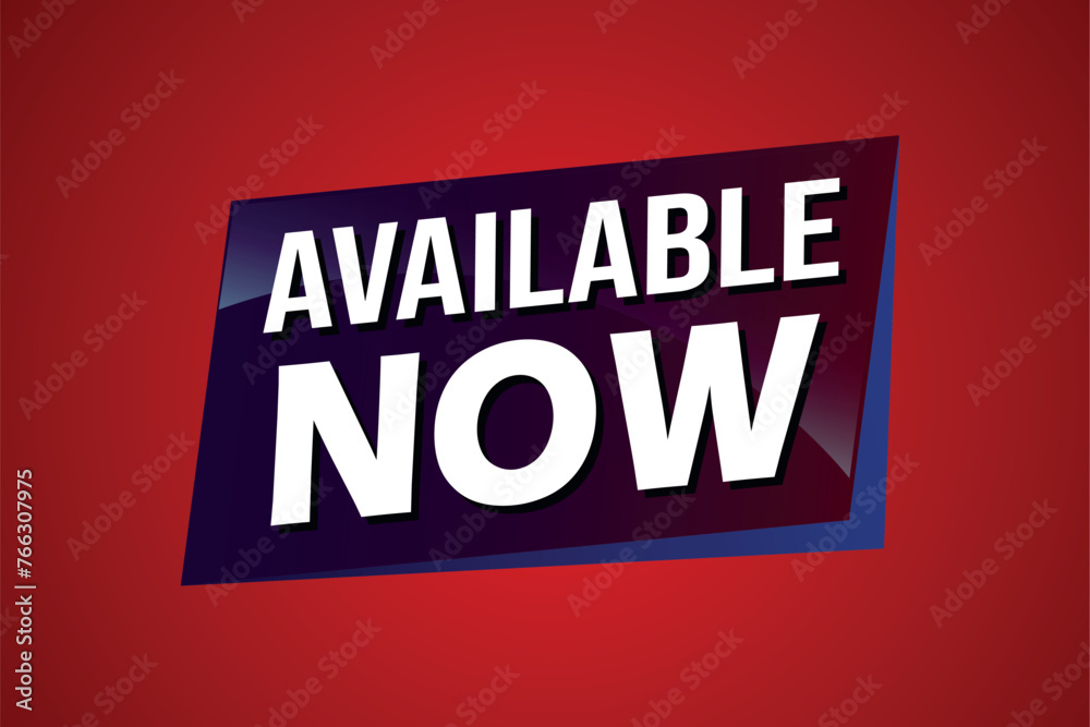 available now poster banner graphic design icon logo sign symbol social media website coupon
available now poster banner graphic design icon logo sign symbol social media website coupon