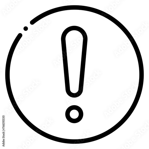 exclamation mark icon