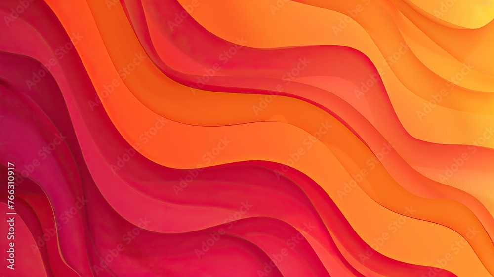 Abstract Red and Orange Waves Background Abstract Red and Orange Waves Background
