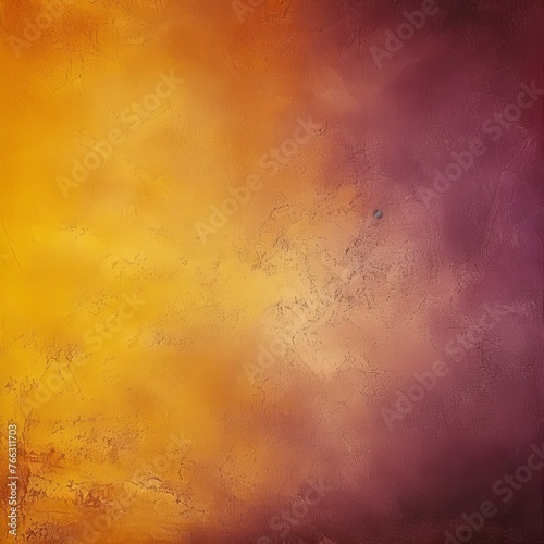 Dark indigo purple yellow  a rough abstract retro vibe background template or spray texture color