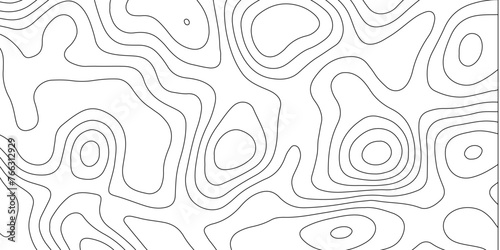 Abstract white topography vector background. Topography map art curve drawing. The concept of conditional geographical pattern and topography. Vector illustration.